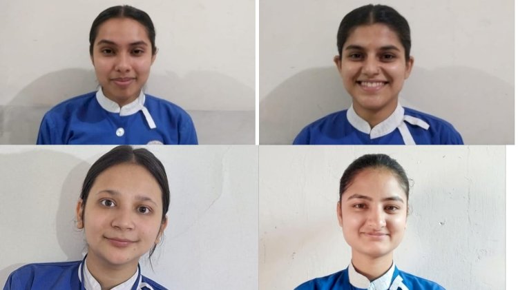 नाहन: माता पद्मावती कॉलेज ऑफ नर्सिंग की 4 छात्राएं रहीं  6 सेमेस्टर  में अव्वल