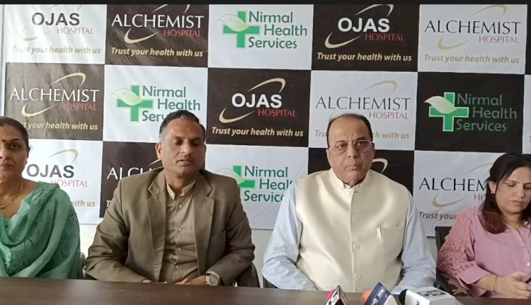 नाहन : अल्केमिस्ट ग्रुप ऑफ हॉस्पिटल्स ने नाहन में सुपर स्पेशलिटी ओपीडी सेंटर का शुभारंभ किया