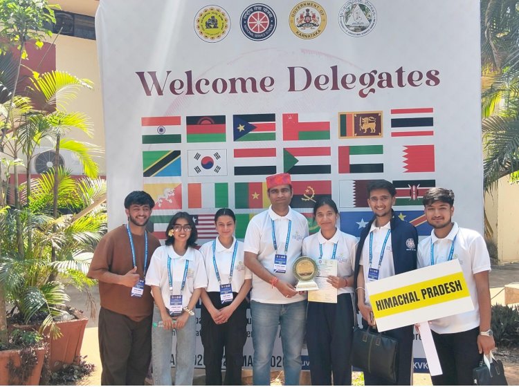 /नाहन : विश्व युवा संसद 2026 में हिमाचल की अदिति बनी ‘बेस्ट स्पीकर’, प्रदेश का नाम अंतरराष्ट्रीय मंच पर रोशन