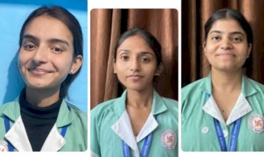 नाहन: माता पद्मावती के छात्राओं ने लहराया परचम...