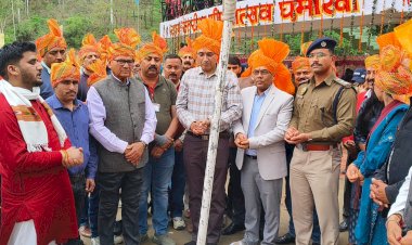 राज्य स्तरीय ग्रीष्मोत्सव घुमारवीं के अंतर्गत आज दंगल प्रतियोगिता का हुआ शुभारंभ