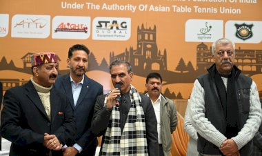 मुख्यमंत्री ने किया साउथ एशियन यूथ टेबल टेनिस प्रतियोगिता का शुभारम्भ