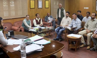 कसोल में ठोस कचरा प्रबंधन  प्लांट को जल्द क्रियाशील करने के लिए बैठक आयोजित