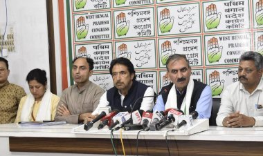 मुख्यमंत्री ने तृणमूल और भाजपा पर साधा निशाना कोलकाता में प्रेस वार्ता को श्री सुक्खू ने किया संबोधित