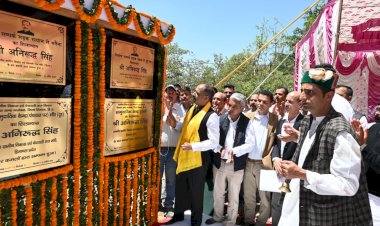ग्रामीण विकास मंत्री ने दुधली में 5.68 करोड़ की 4 परियोजनाओं के किए शिलान्यास