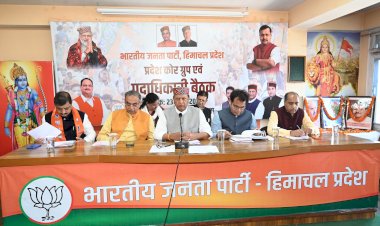 कांग्रेस के खिलाफ भाजपा का बड़ा हमला—प्रदेशभर में तेज होंगे आंदोलन