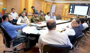 जिला सड़क सुरक्षा समिति किन्नौर की मासिक बैठक आयोजित