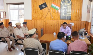 एयर रेड एवं बमबारी परिदृश्य पर आधारित मॉक ड्रिल के सम्बन्ध में टेबल टॉप एक्सरसाइज आयोजित