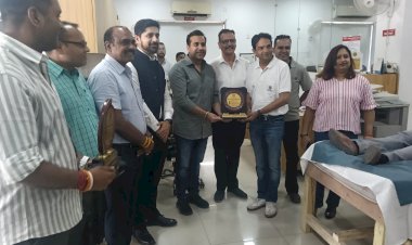 नाहन : रोटरी क्लब नाहन ने किया जिला आयुर्वेदिक अधिकारी का स्वागत