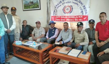 हिमाचल एक्स सर्विसेज लीग सायरी ममलीग जुब्बड़हट्टी की त्रैमासिक बैठक आयोजित