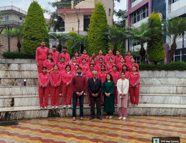 गौतम महाविद्यालय में शेक आउट ड्रिल का आयोजन