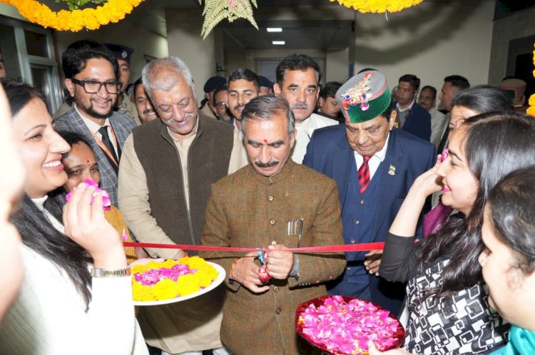 मुख्यमंत्री ने आईजीएमसी में न्यूक्लियर मेडिसिन ब्लॉक का उद्घाटन किया