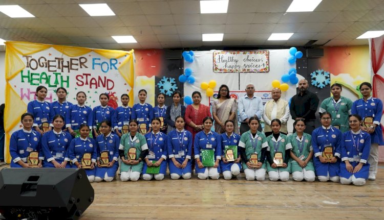 नाहन: माता पद्मावती कॉलेज ऑफ नर्सिंग में विश्व स्वास्थ्य दिवस मनाया