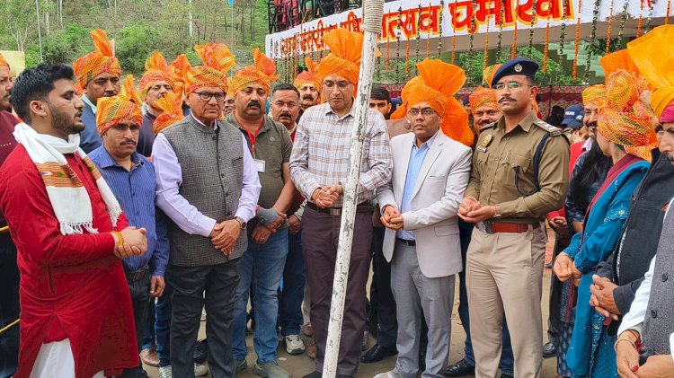 राज्य स्तरीय ग्रीष्मोत्सव घुमारवीं के अंतर्गत आज दंगल प्रतियोगिता का हुआ शुभारंभ