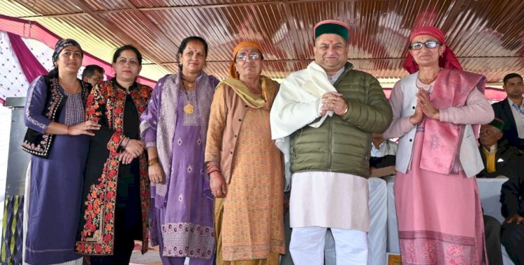 विधायक विनय कुमार ने किया संगड़ाह में 17 लाख के सम्पर्क मार्ग का लोकार्पण,