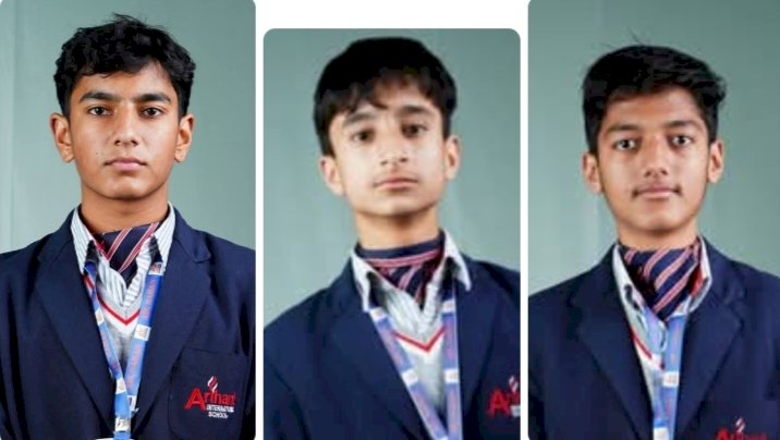 नाहन: अरिहंत इंटरनेशनल स्कूल का सीबीएसई परिणाम। रहा शत प्रतिशत....