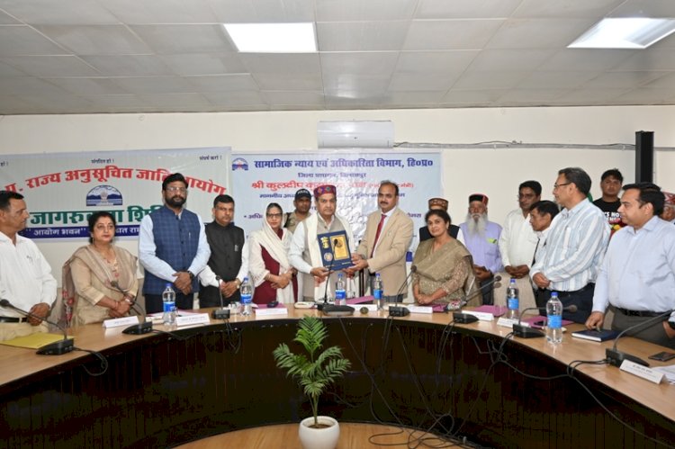 एससीडीपी घटक बजट के प्रभावी उपयोग एवं शिकायत निवारण पर दिया जा रहा विशेष बल: कुलदीप कुमार धीमान