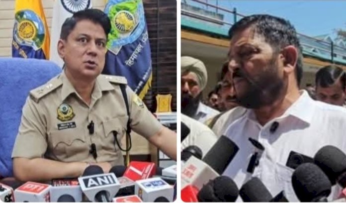 नाहन: घुतनपुर वन्य जीव वन्य प्राणी वअवशेष बरामदगी मामले में  ग्रामीणों एसपी से मिले,घटनाक्रम की बताया साजिश...