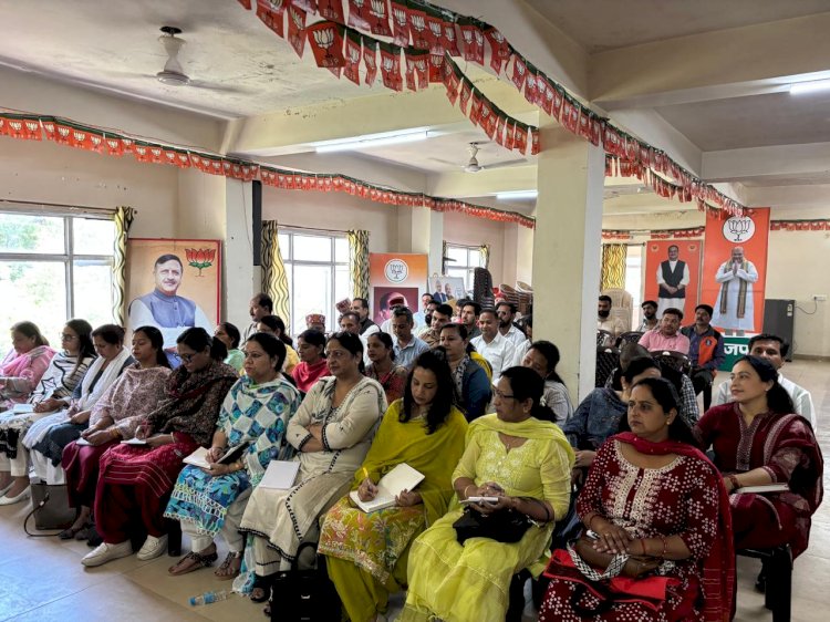 महिला विरोधी कांग्रेस के खिलाफ शिमला में ‘जन आक्रोश महिला पदयात्रा’—सोलन से 1500 महिलाएं लेंगी भाग