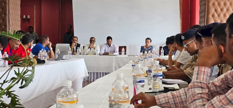 आईपीएल मैचों की सफल मेजबानी को लेकर उपायुक्त ने  की  तैयारियों की समीक्षा