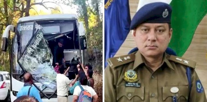 नाहन: बस- ट्रक भिड़े,अफरातफरी के बीच 30 यात्री शीशा तोड़ कर बाहर निकले, एसपी बोले सुरक्षित यात्रियों को रवाना किया..