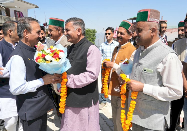 शिमला ज़िला की धरेच बनी प्रदेश की पहली ग्रीन पंचायत, मुख्यमंत्री ने 500 किलो वाट सौर ऊर्जा संयंत्र का किया शुभारंभ