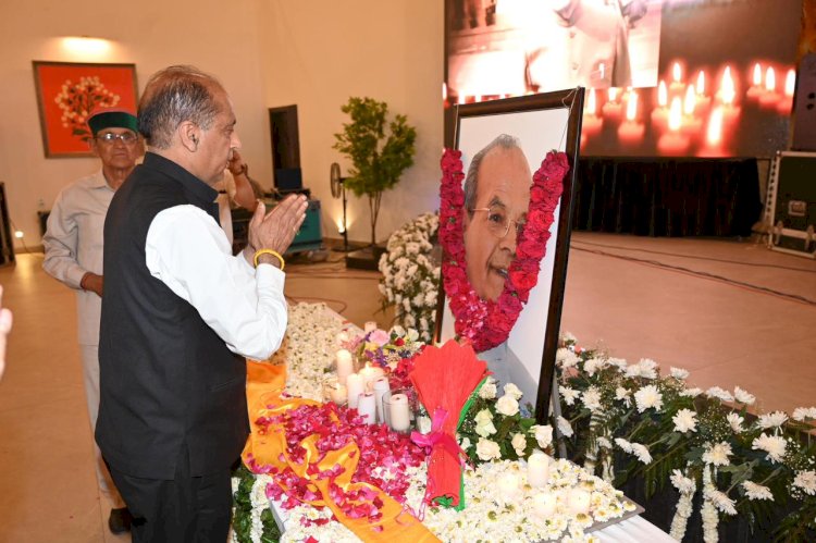 सुक्खू सरकार इस समय पूरी तरह से सुप्त अवस्था में, कानून व्यवस्था का निकल चुका है जनाजा : जयराम ठाकुर