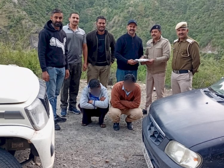 नाहन:10.54 ग्राम चिट्टा बरामद, पुलिस ने धरे 2 आरोपी...