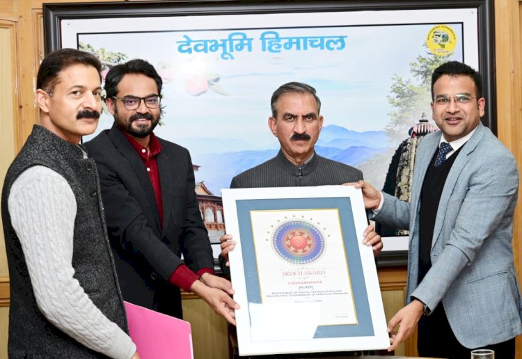 मुख्यमंत्री ने लोगों को पारदर्शी, त्वरित और सुरक्षित सेवाएं सुनिश्चित करने के लिए डीडीटीजी विभाग की सराहना की