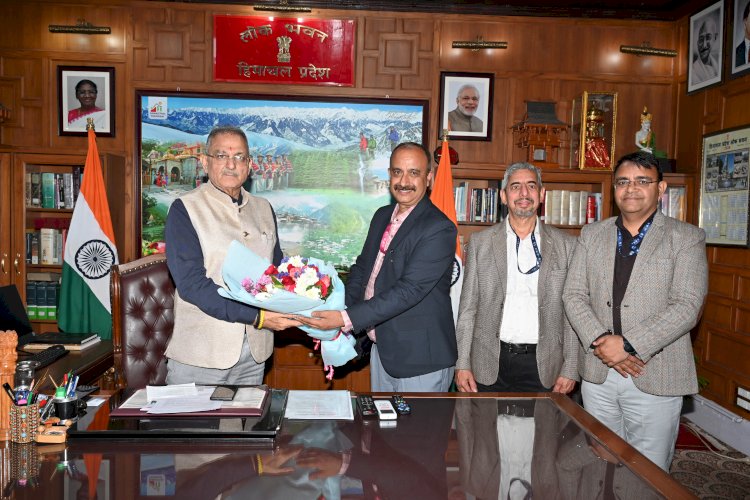 राज्यपाल से नाबार्ड के प्रतिनिधिमंडल ने की भेंट