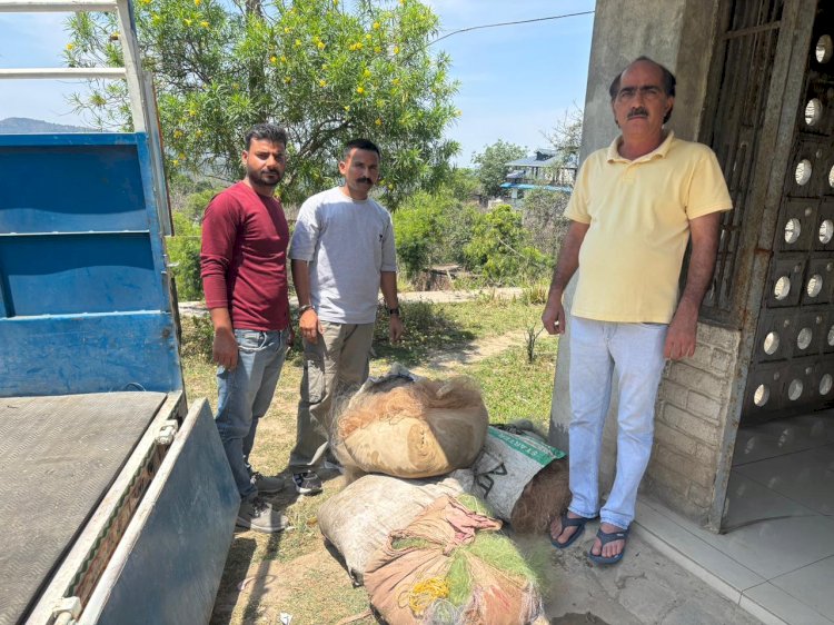 गोविन्द सागर जलाशय में अवैध मत्स्य गतिविधियों पर मत्स्य विभाग का शिकंजा 27 किलोग्राम अंडर साइज जाल जब्त, दो मामले दर्ज