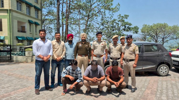 नाहन:कोलर मारपीट कांड में हरियाणा से दबोचे मास्टरमाइंड समेत तीन आरोपी,4 दिन के रिमांड में..