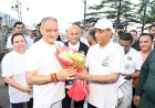 राज्यपाल ने ऐतिहासिक रिज मैदान, शिमला में अंतरराष्ट्रीय योग दिवस के अवसर पर रिज मैदान पर किया योगाभ्यास