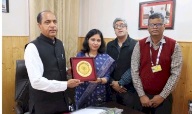 नगर निगम मण्डी से निर्दलीय पार्षद ने मुख्यमंत्री से की भेंट