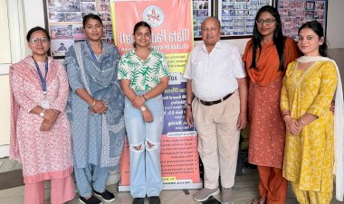 नाहन : माता पद्मावती नर्सिंग कॉलेज की छात्रा अंकिता का चयन जर्मनी के लिए...