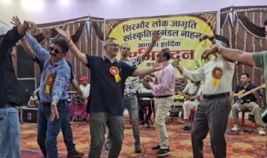 नाहन : विश्व संगीत दिवस पर कार्यक्रम में..विधायक अजय सोलंकी बोले युवाओं को नशे से दूर रखने में कारगर साबित हो रहे इस तरह के कार्यक्रम,