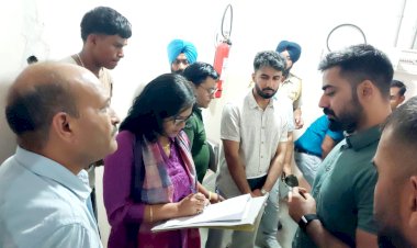 मुख्य निर्वाचन अधिकारी ने किया ऊना के ईवीएम एवं वीवीपैट वेयरहाउस का संयुक्त त्रैमासिक निरीक्षण