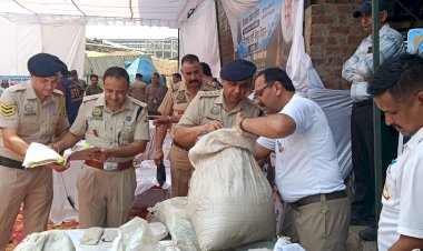 नाहन: पुलिस ने नष्ट किए ₹54,26,600 के नशीले पदार्थ. एसपी