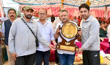 धार उत्सव के समापन समारोह में शिक्षा मंत्री रोहित ठाकुर ने की शिरकत