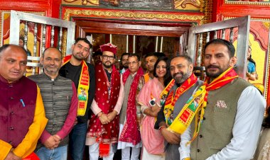 हनुमान जी के आशीर्वाद से विकसित भारत का संकल्प और मजबूत होगा, मोदी जी के नेतृत्व में भारत नई ऊंचाइयों को छू रहा है : अनुराग ठाकुर