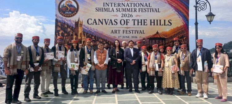 अंतर्राष्ट्रीय शिमला ग्रीष्मोत्सव-2026 के अंतर्गत “Canvas of The Hills” कला महोत्सव का आयोजन