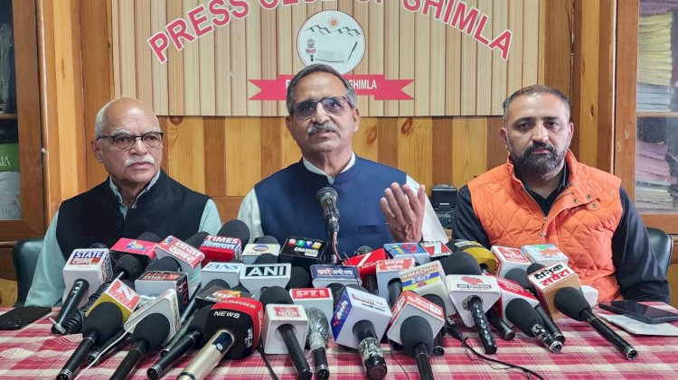 कांग्रेस सत्ता का सेमीफाइनल हार चुकी है, अब फाइनल खेलने लायक भी नहीं बची : रणधीर शर्मा