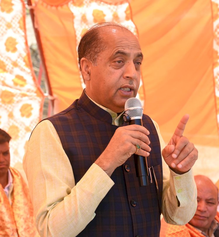 बौखलाहट में क्यों जनादेश और जनप्रतिनिधियों का अपमान कर रहे हैं मुख्यमंत्री : जयराम ठाकुर