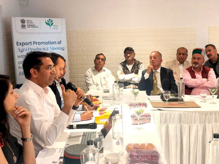 एग्रो-प्रोसेसिंग फलों के निर्यात के लिए बनाई रणनीति में हिमाचल के जैविक फलों को मिलेगा वैश्विक अवसर - मोनिका गौर