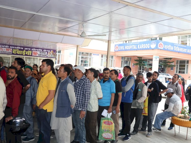 नागरिक अस्पताल करसोग बना जीवन रक्षक केंद्र, स्वास्थ्य सेवाओं में लिखा नया अध्याय