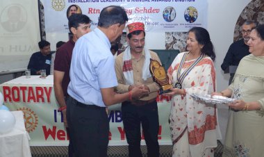 मंडी : लोक संस्कृति के संरक्षण के लिए कुलदीप गुलेरिया सम्मानित