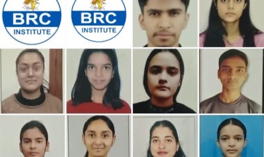 नाहन: बी. आर. सी. इंस्टीट्यूट  के 10 विद्यार्थियों ने नीट परीक्षा में परचम लहराया....