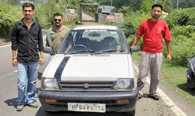 नाहन: इंसानियत बनी मिसाल,नेशनल हाईवे पर फ़ंसी दो युवतियों की, मदद को आगे आए संगढाह के ये युवक...