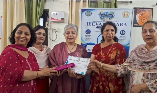 नाहन :समाजसेवी संस्था इनर व्हील क्लब ने नवाजे चिकित्सक, मेडिकल कॉलेज नाहन के 3 चिकित्सकों को दिया सम्मान,