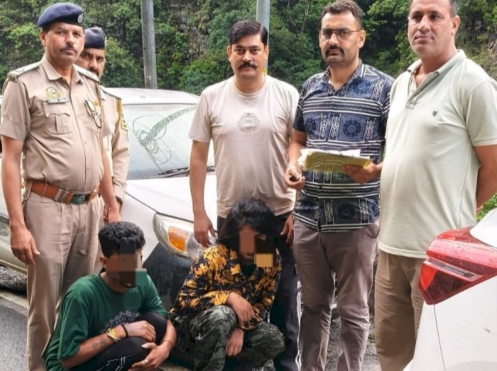 नाहन  : 38.95 ग्राम चिट्टे समेत,2 तस्कर दबोचे, 4 दिन के पुलिस रिमांड में....
